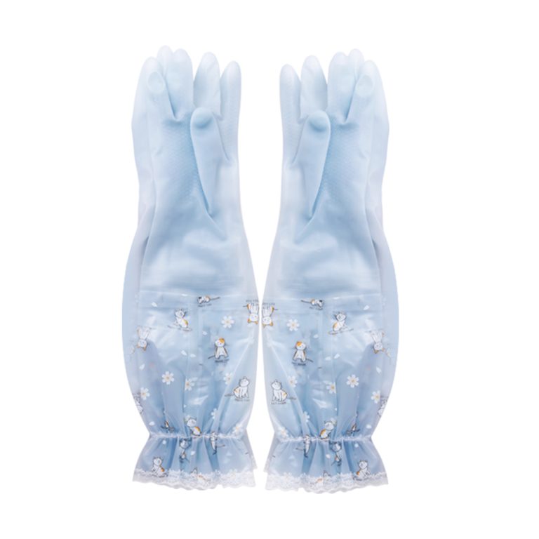 Domestic Rubber Gloves Dishwashing All Purpose Silicon Rubber Home Use ...