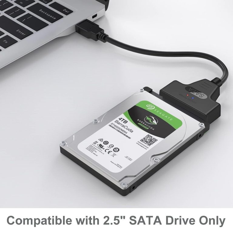 SATA to USB 3.0 Adapter Cable for 2.5 inch HDD/SSD, Hard Drive Adapter ...