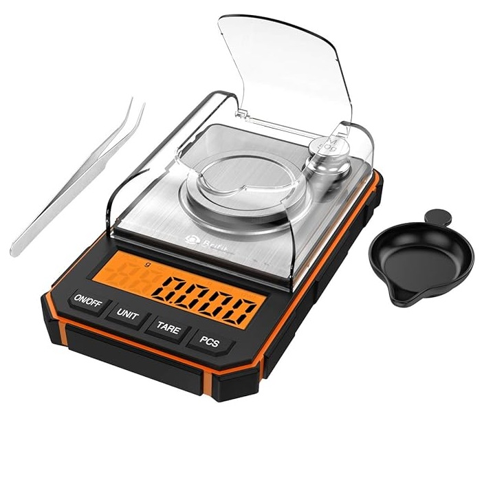Digital Milligram Scale, 50g Portable Micro Mini Scale, 0.001g Precise Graduation, Professional Pocket Scale with 50g Calibration Weights jiji jumia kilimall barksdale nairobi kenya